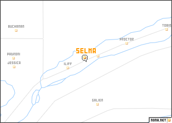 map of Selma