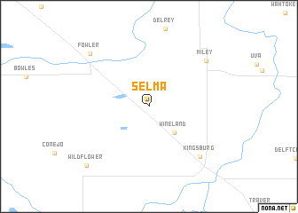 map of Selma