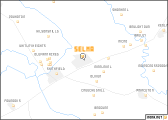 map of Selma