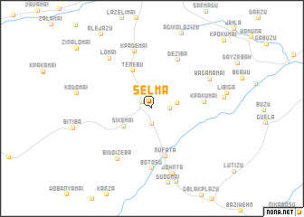 map of Selma