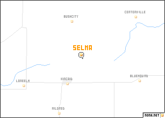 map of Selma