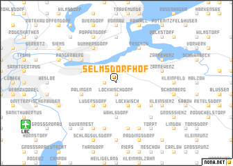 map of Selmsdorf-Hof