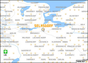 map of Selmsdorf