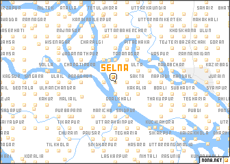 map of Selna