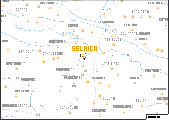 map of Selnica