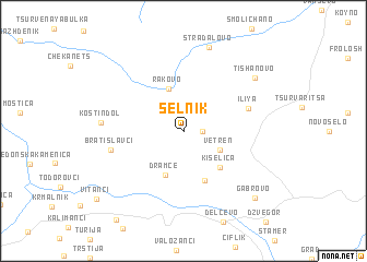 map of Selnik