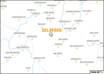 map of Sélofara