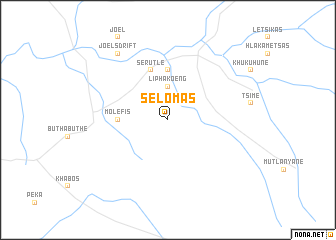 map of Selomas