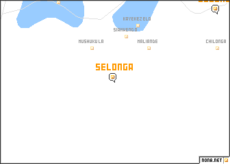 map of Selonga
