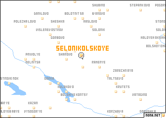 map of Selo Nikol\