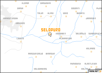 map of Selopuro