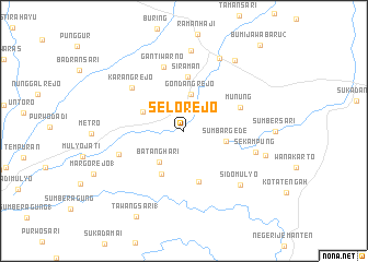 map of Selorejo