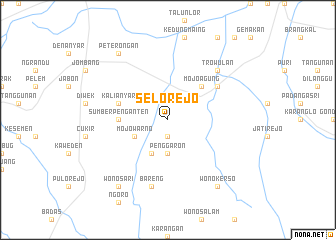 map of Selorejo