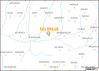 map of Selorejo