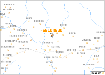 map of Selorejo