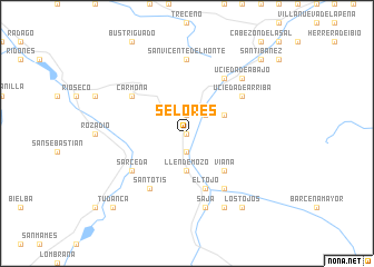 map of Selores