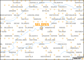 map of Selores