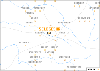 map of Selosesha