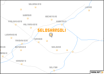 map of Selo Shargoli