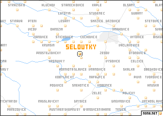 map of Seloutky