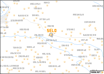 map of Selo