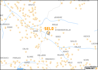 map of Selo