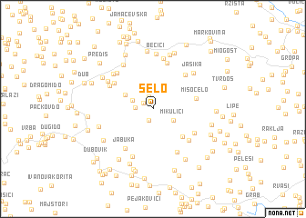 map of Selo