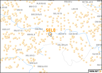 map of Selo