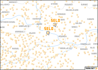 map of Selo