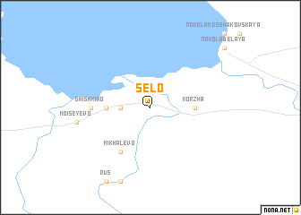 map of Selo