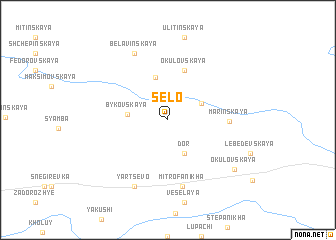 map of Selo