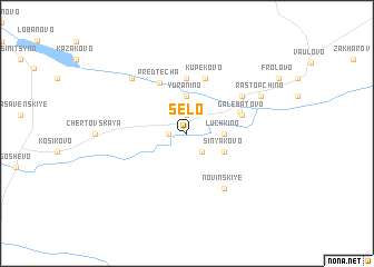 map of Selo