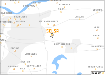 map of Selsa
