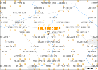 map of Selsendorf