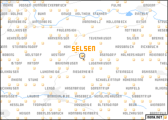 map of Selsen