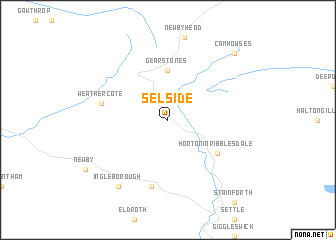 map of Selside
