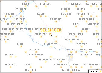 map of Selsingen