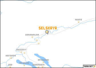 map of Sel\