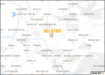 map of Selston