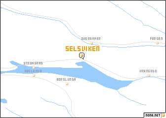 map of Selsviken