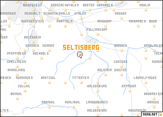 map of Seltisberg