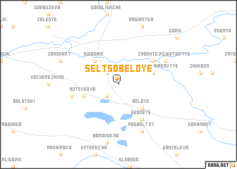 map of Selʼtso Beloye