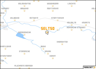 map of Selʼtso