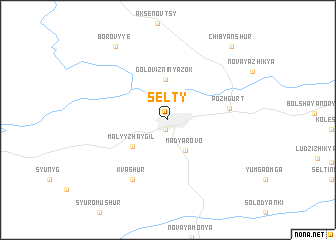 map of Selty