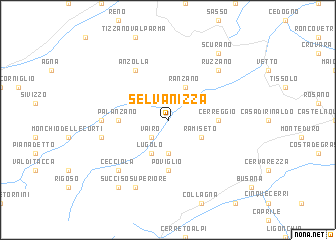 map of Selvanizza