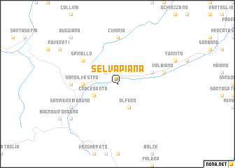 map of Selvapiana