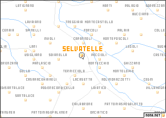 map of Selvatelle