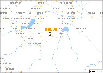 map of Selva