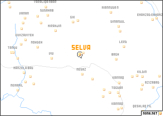 map of Selvā