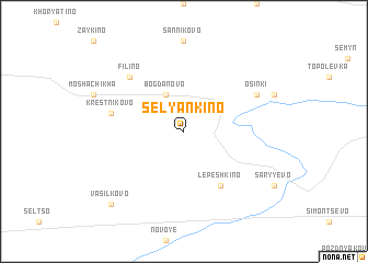 map of Selyankino